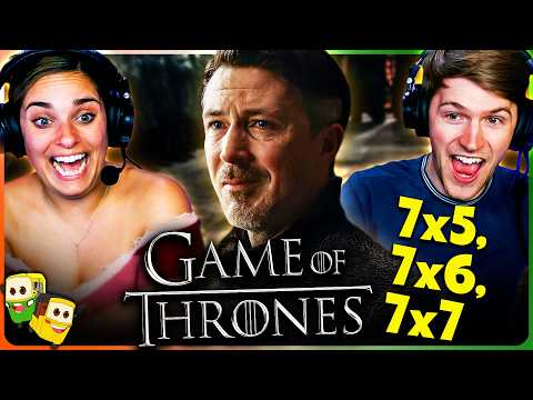 GAME OF THRONES Season 7 Episodes 5, 6 & 7 Reaction! | Peter Dinklage | Lena Headey