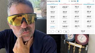 Unit NOT Cooling - Very Weird Refrigerant Readings