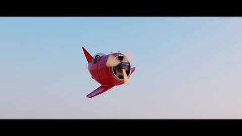 Aeroplane  ||  3D Animation #04  ||  Blender