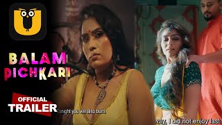Balam Pichkari Official Trailer Ullu New Uncut Series Pihu Singh Hiralal Radhadiya