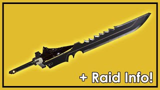 Destiny Taken King: Exotic Sword Raze-Lighter Gameplay & King's Fall Release Date!