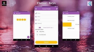 Flutter Tutorial - Flutter Keys
