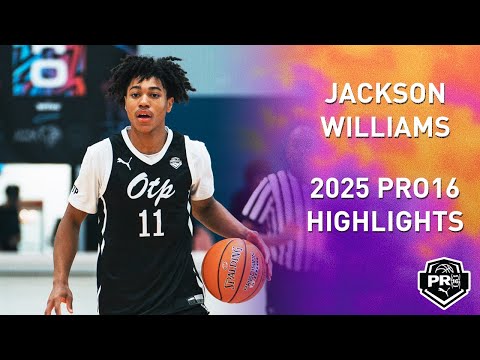Jackson Williams 2025 PRO16 Highlights Sessions 1 3