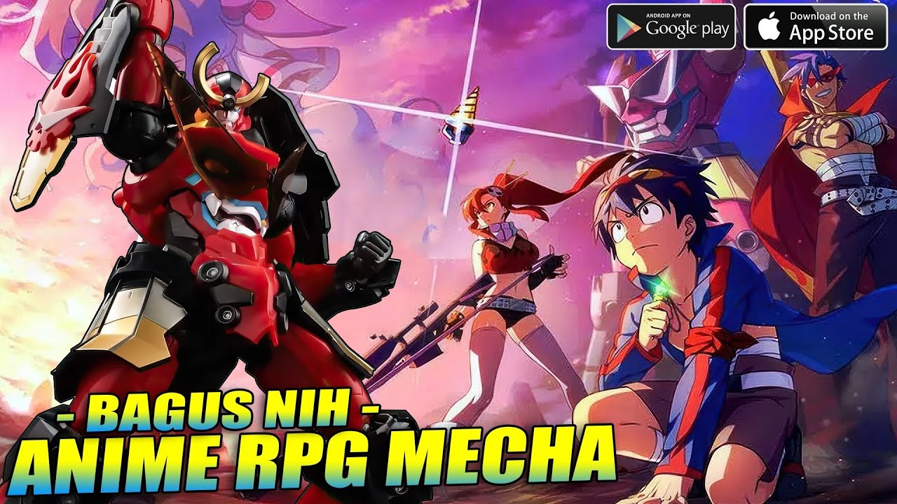 ⭐LANÇOU O NOVO RPG DE TURNO DO ANIME TENGEN TOPPA GURREN LAGANN