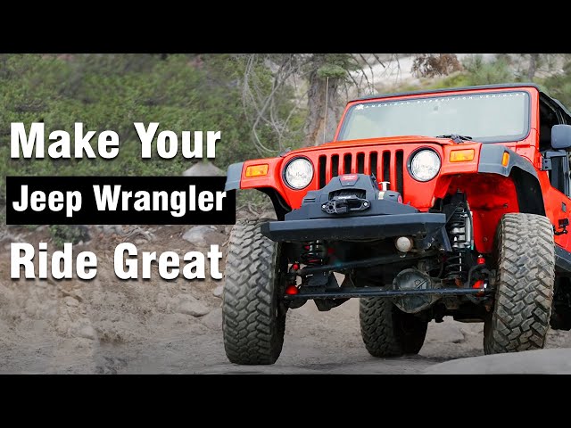 How to Make a Jeep Wrangler Ride Smoother: Expert Tips Revealed