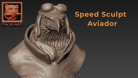Speed Sculpt - Aviador - Mudbox
