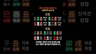 여자 사주에서 결혼시기 정확하게 보는 법 #사주 #shorts #결혼 #연애 #남자친구 #운세 #사주상담 #…