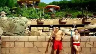 SNSD \u0026 2PM CABI song MV @ everland caribbean bay