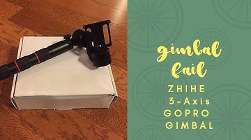 ZHIHE  GOPRO 3 AXIS GIMBAL: ROLL TILT PROBLEM