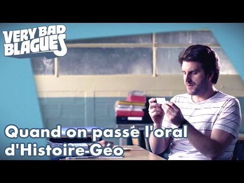 Quand on passe l'oral d'Histoire-Géo - Palmashow