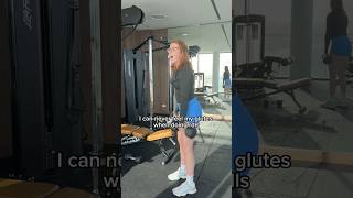 Correct form = glute growth 🍑