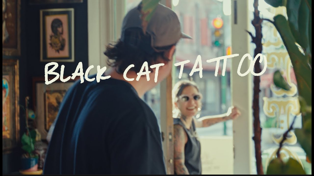 Black Cat Tattoo