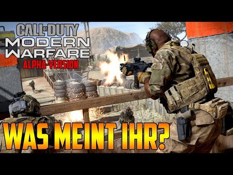 Call of Duty: Modern Warfare: Wie fandet ihr die Alpha-Version - Hinweise für die Beta