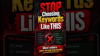 Choosing Keywords In The Wrong Way | Amazon Campaign Keywords | Amazon PPC Strategy