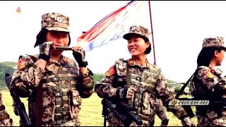 北朝鮮 「＜画面音楽＞語ってくれ、兵士の愛を：女性兵士を含むバージョン (말해주기 병사의 사랑을, 녀성 병사도 포함된 판)」 KCTV 2023/06/08 日本語字幕付き