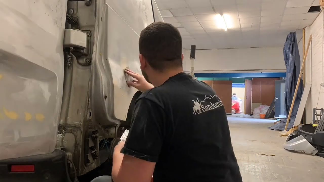 Trafic Vivaro Primaster Van repainting Van Convert Part8 AUTO SPECIALISTS *ULTIMATE* CAR BODY REPAIR