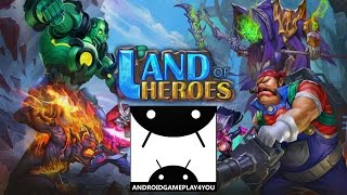 Land of Heroes Android GamePlay Trailer (1080p) [Game For Kids]