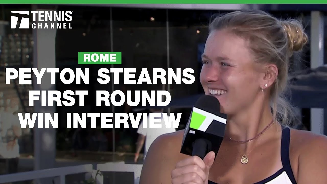 Peyton Stearns on Electronic Line Calling Complications | 2025 Rome