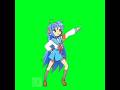 Anime Green Screen: Lucky Star - Konata Izumi