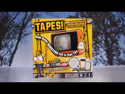 T.A.P.E.S New Family Party Game! How to Play and Review!
