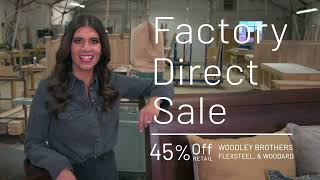 Woodley's Factory Direct Sale 2024