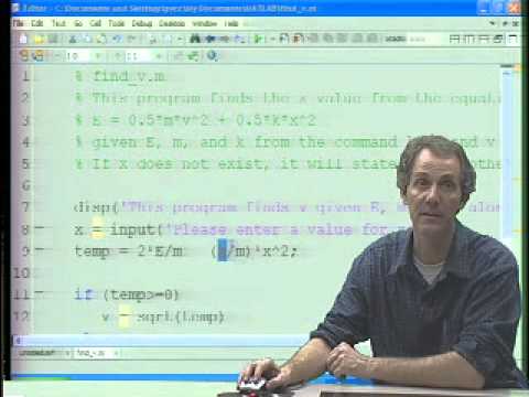 Matlab: Loops and If statements - YouTube