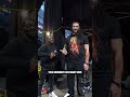 WWE Star Roman Reigns receives custom Saints jersey from Jarrius Robertson #saints #nfl #wwe