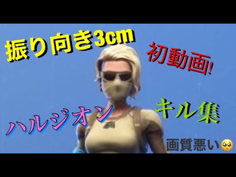 【初動画】【ハルジオン】振り向き3cmによる雑魚のキル集①【画質悪い】