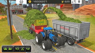 Fs 18 Delivered Unlimited Grass With Loading Wagons Gameplay : Fs18 Multiplayer | Timelapse #fs18
