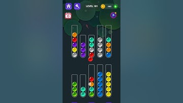 Ball Sort Master Game Level - 181 Without Boosters | Puzzle Game | #entertainment #puzzle #games