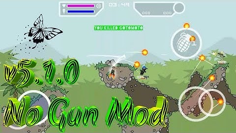 #DA2 Mini Militia 5.1.0 No Gun Mod {Hide Your Weapon} || by Gamer Aadil