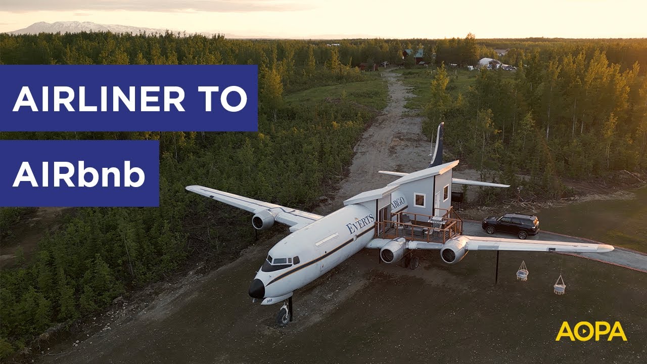 I turned old airliners into pilot lodges