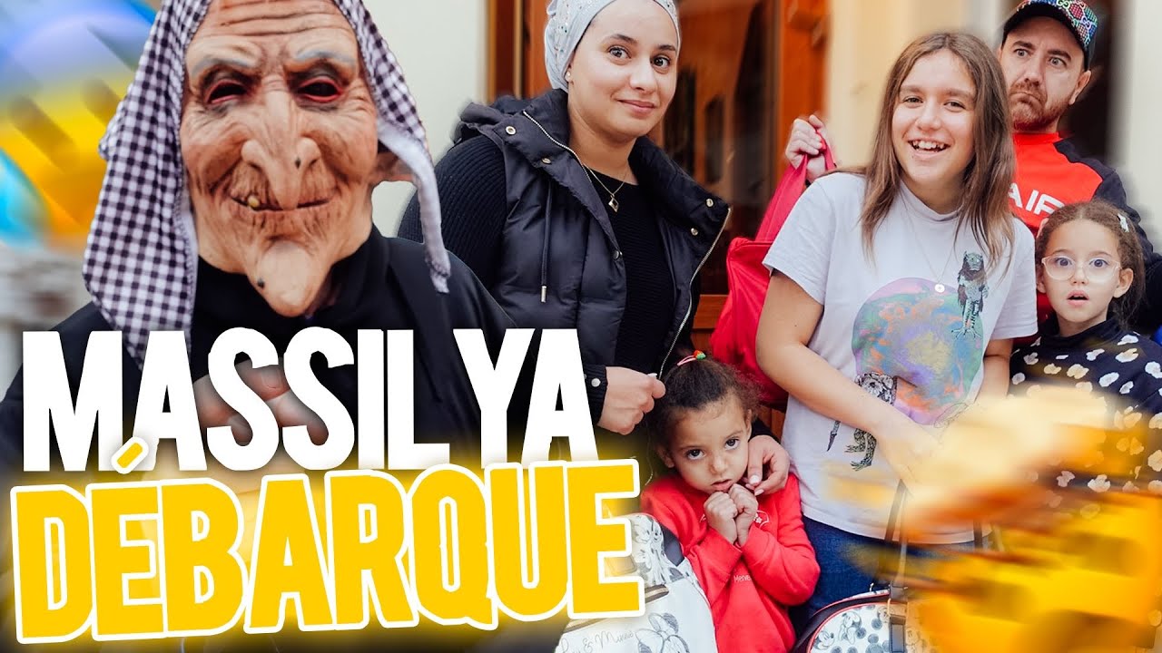 MASSILYA DÉBARQUE CHEZ LA SORCIÈRE AVEC SA FAMILLE !