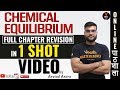 Chemical Equilibrium Class 11 in Hindi Full Chapter Revision | NEET 2020 | NEET Chemistry|Arvind sir