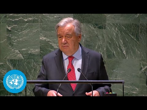 UN Secretary-General on his priorities for 2024 - General Assembly briefing | United Nations