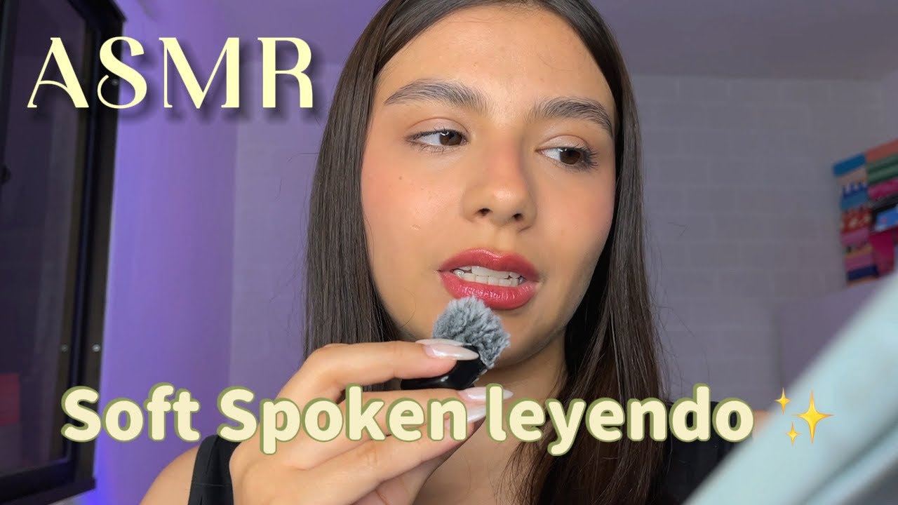 ASMR (soft spoken) leyendo poesía mientras duermes ✨💌