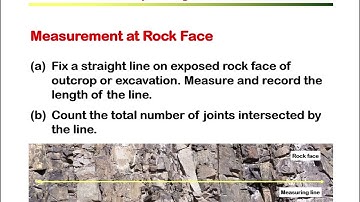 5 6 Joint Orientation, Frequency and RQD