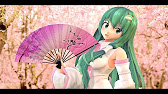 東方mmd 桜早苗さんで千本桜 実写合成 Youtube
