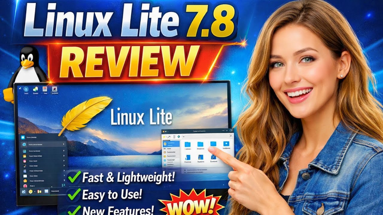 Linux Lite 7.8 Review — GTK4 Rewrites, Ubuntu 24.04.3 & Kernel 6.8
