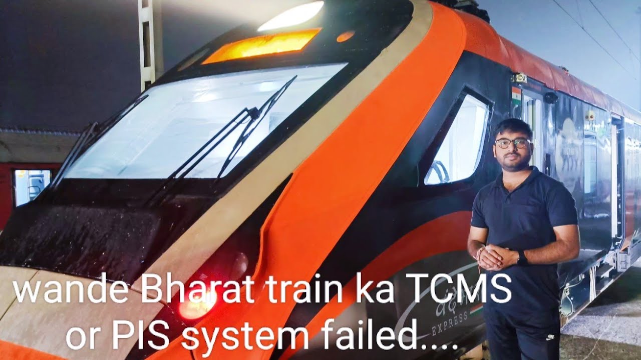 Vande Bharat train ka TCMS or PIS system failed hone pr kya kre..