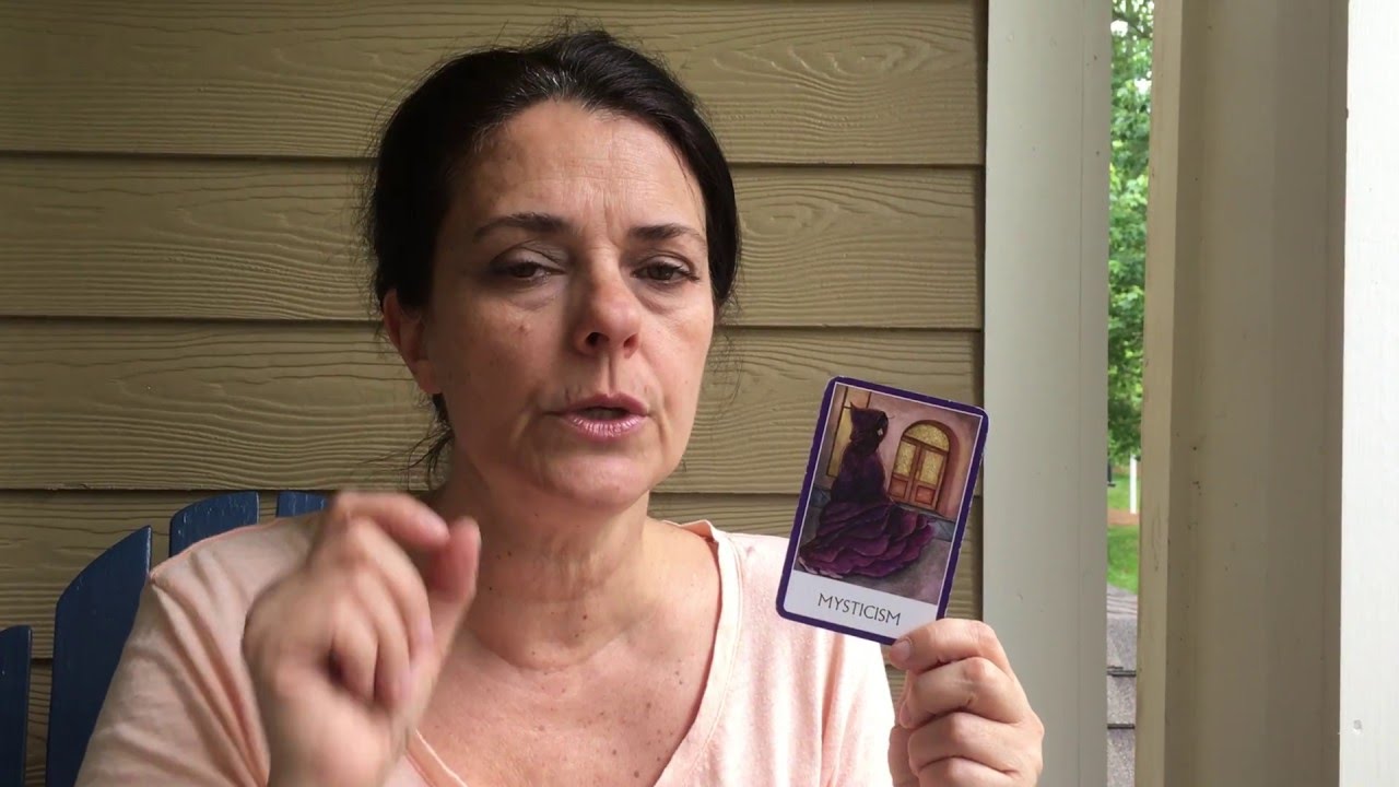 How to Interpret ANY Chakra Wisdom Oracle Card For Love - YouTube