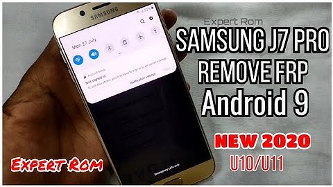 Samsung Galaxy J7 Pro (SM-J730G) Android 9 FRP/Google Account Bypass U10-U11 WITHOUT PC - NEW 2020