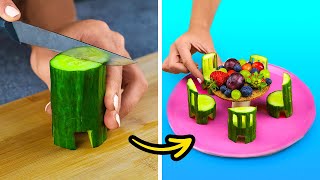 50 SMART WAYS TO CUT AND PEEL FRUITS AND VEGETABLES