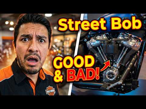 Video Problemas y fallos comunes en la Harley Davidson Street Bob: Lo malo y lo bueno.