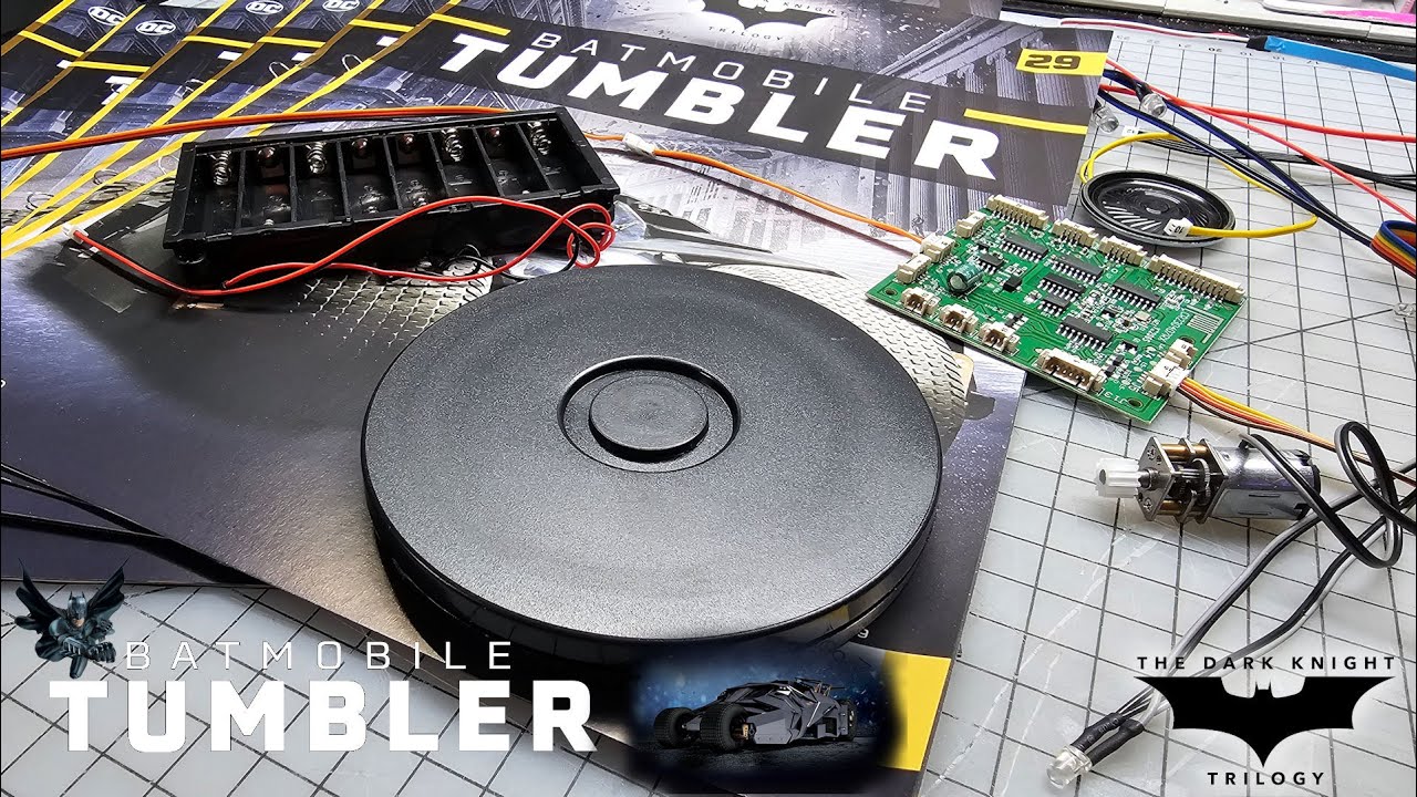 Build the 1:8 Scale Batman Tumbler from Hachette Partworks - Part 29-34