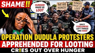 SHAME‼️OPERATION DUDULA APPREHENDED FOR L00T!NG CR!ES OUT HUNGER MAdE US L00T😂