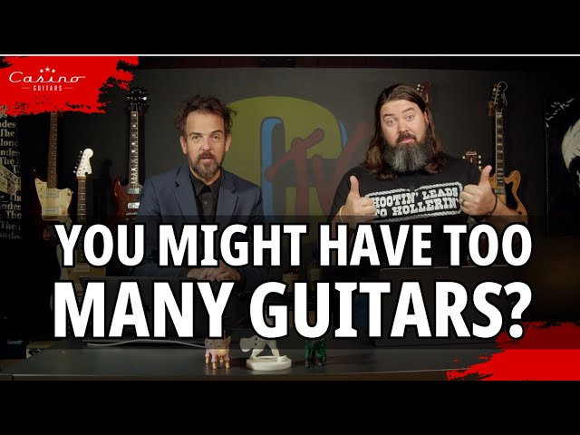 5 Signs You Have Too Many Guitars? class=