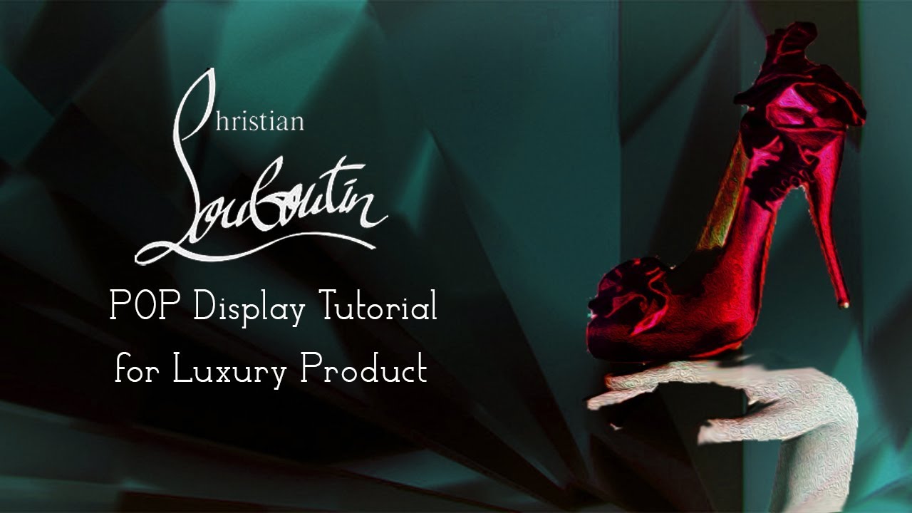 POP Display Tutorial -  LUXURY PRODUCT