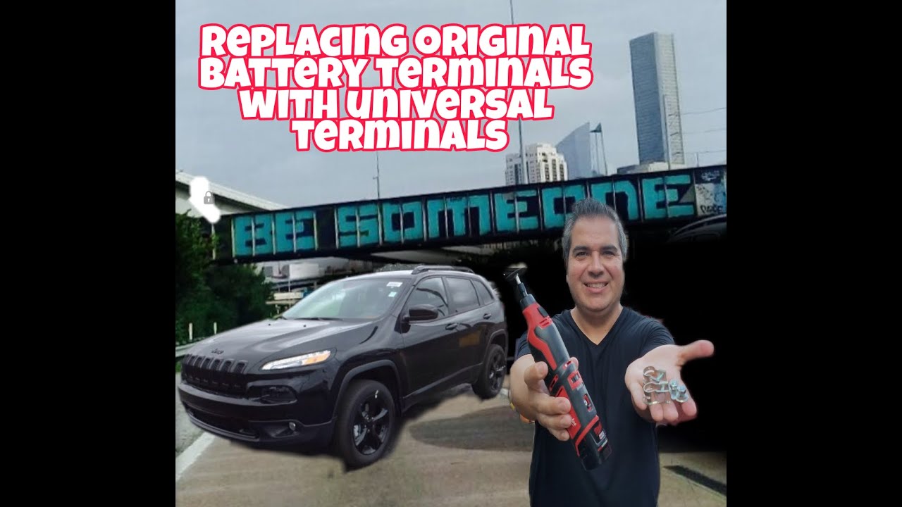 Замена клемм аккумулятора Jeep Cherokee 2015 года.