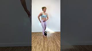 Staggered Stance Kettlebell Clean